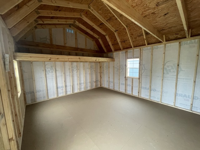 Side Lofted Barn - 14x16