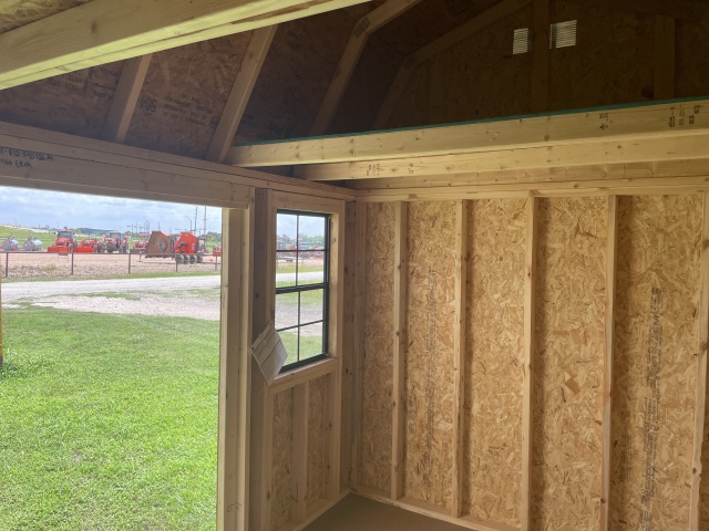 Side Lofted Barn - 8x12