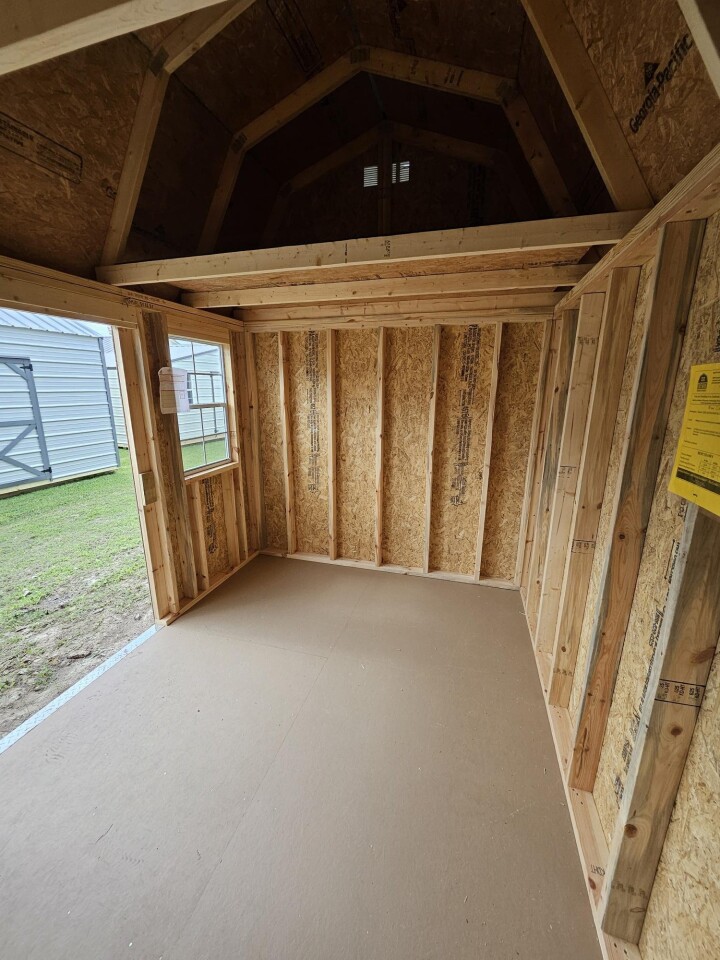 Side Lofted Barn - 8x12