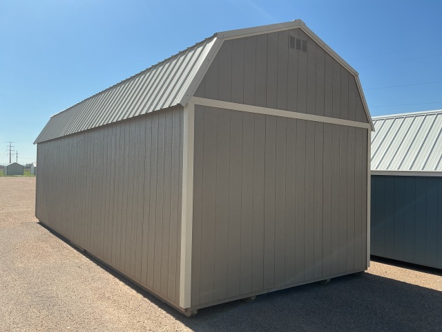 Side Lofted Barn Cabin - 12x32