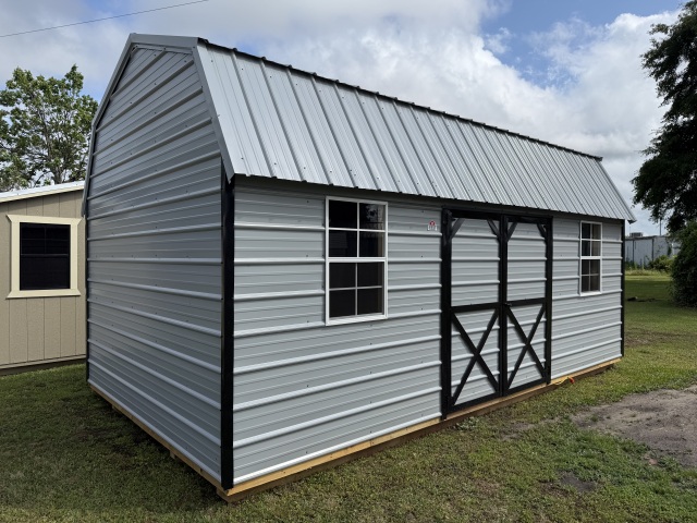 Side Lofted Barn - 12x20