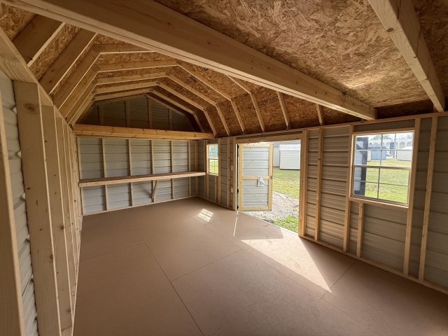 Side Lofted Barn - 12x20