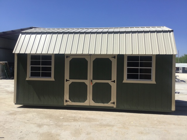 Side Lofted Barn - 10x20