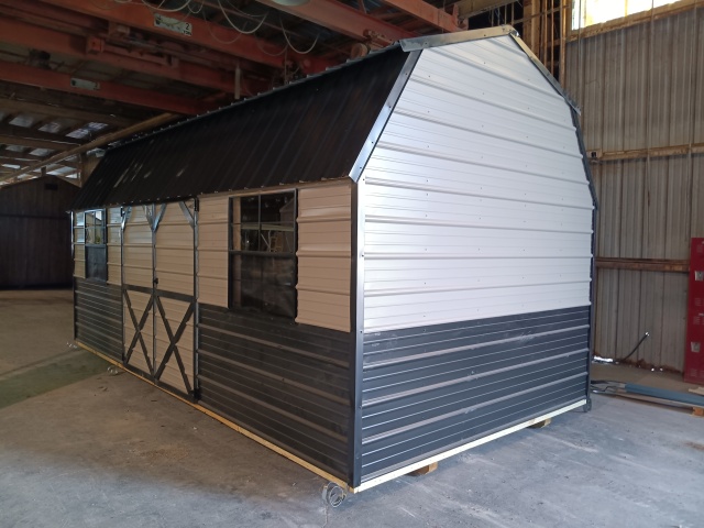 Side Lofted Barn - 10x20