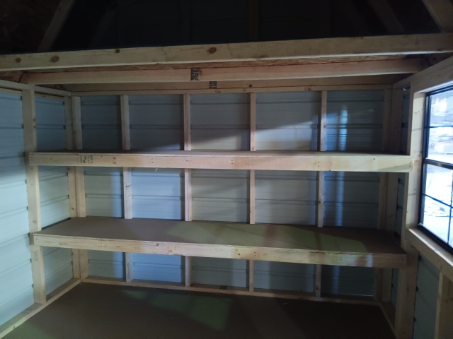 Side Lofted Barn - 10x20