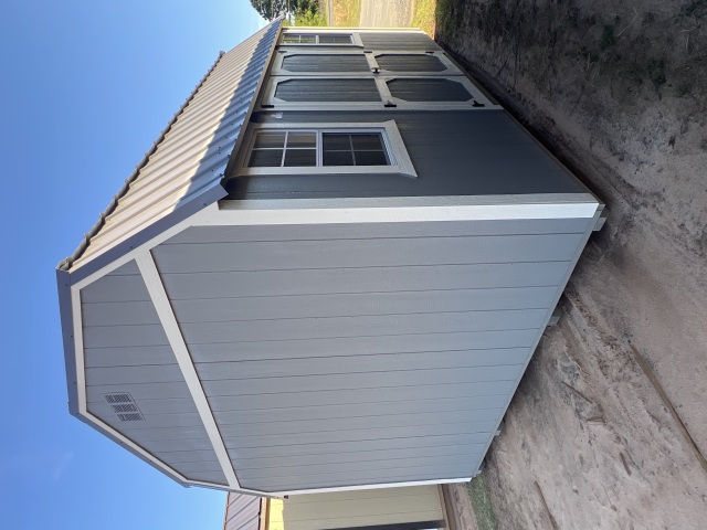Side Lofted Barn - 12x16