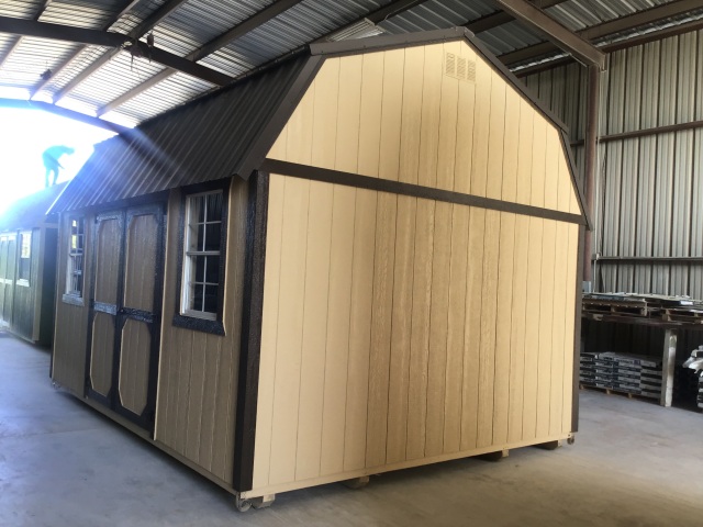 Side Lofted Barn - 12x16