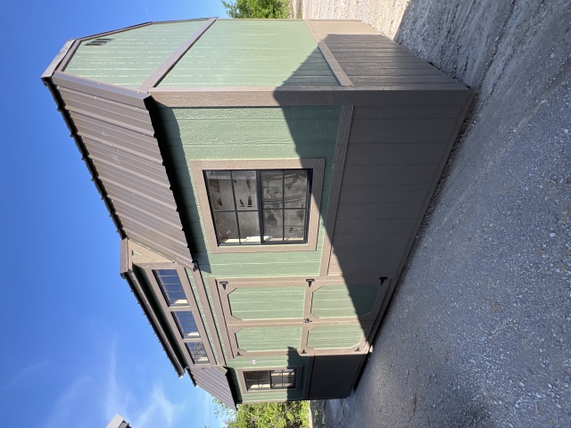 Side Lofted Barn - 12x20