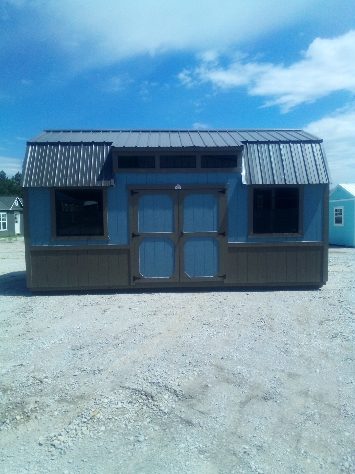 Side Lofted Barn - 12x20