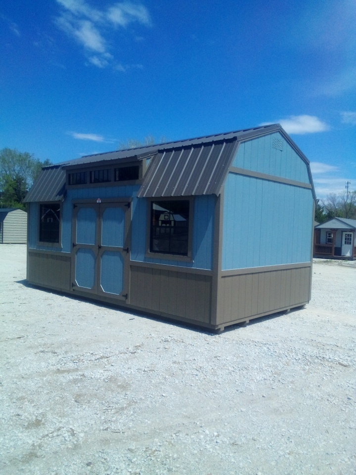 Side Lofted Barn - 12x20