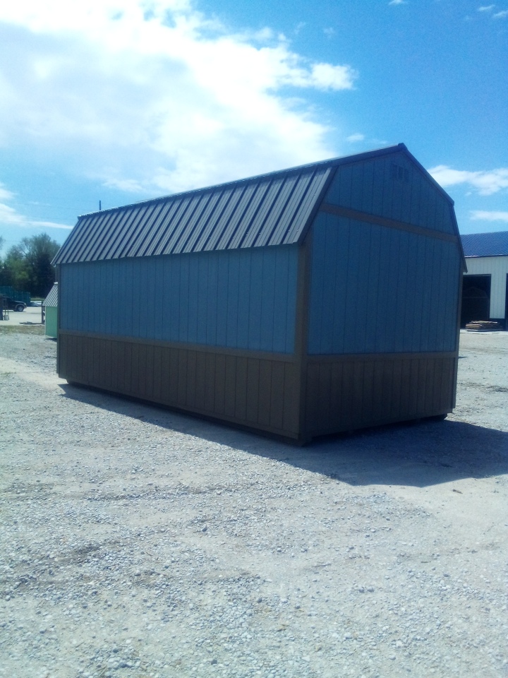 Side Lofted Barn - 12x20