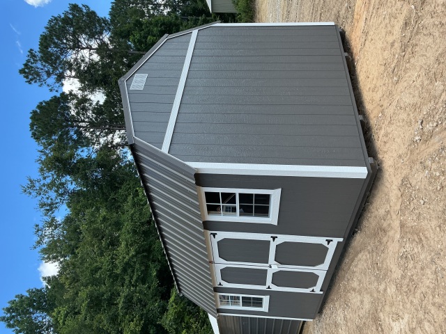 Side Lofted Barn - 12x16