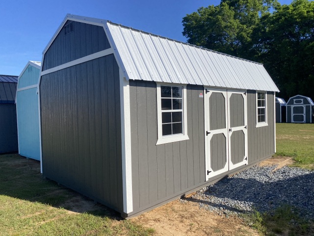 Side Lofted Barn - 12x20
