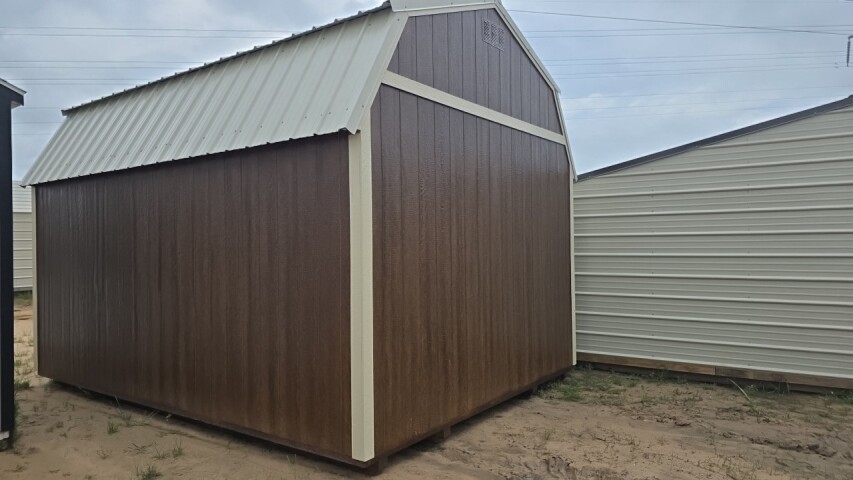 Side Lofted Barn - 12x16