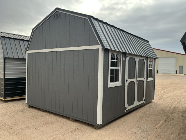 Side Lofted Barn - 12x16