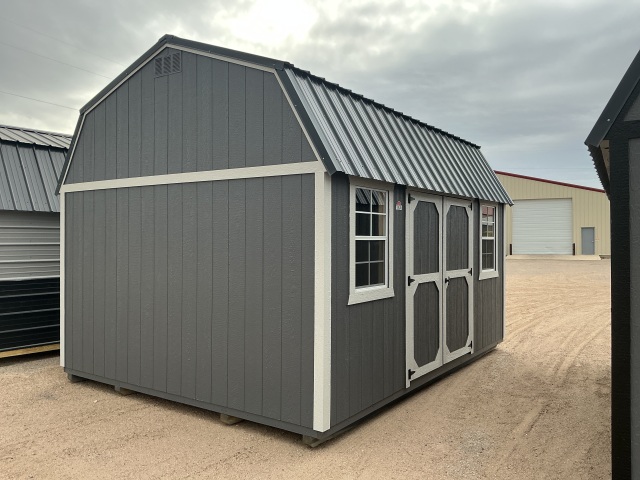 Side Lofted Barn - 12x16