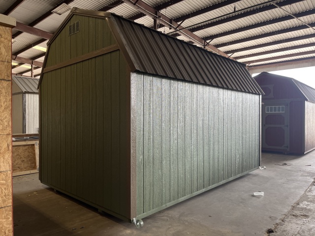 Side Lofted Barn - 10x16