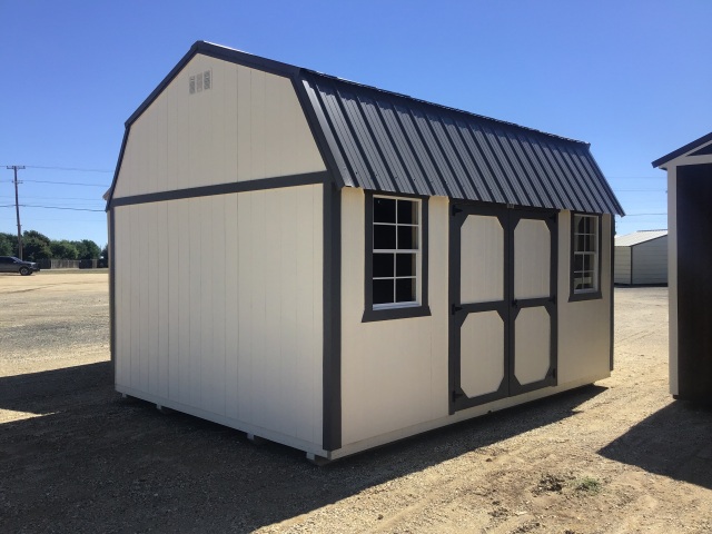 Side Lofted Barn - 12x16