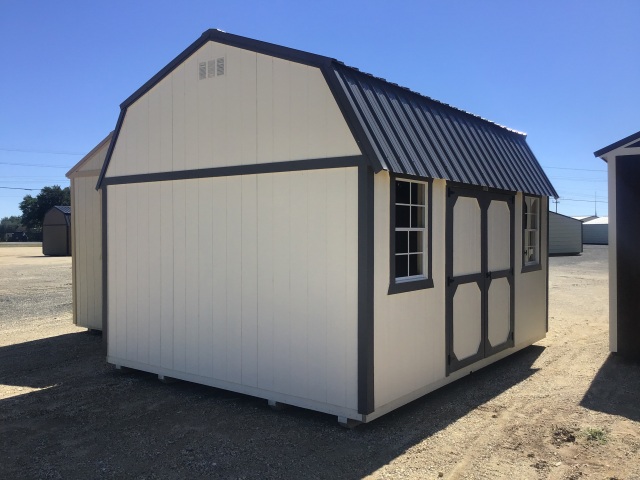 Side Lofted Barn - 12x16