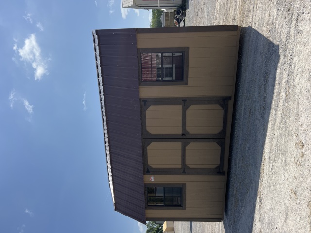 Side Lofted Barn - 10x16