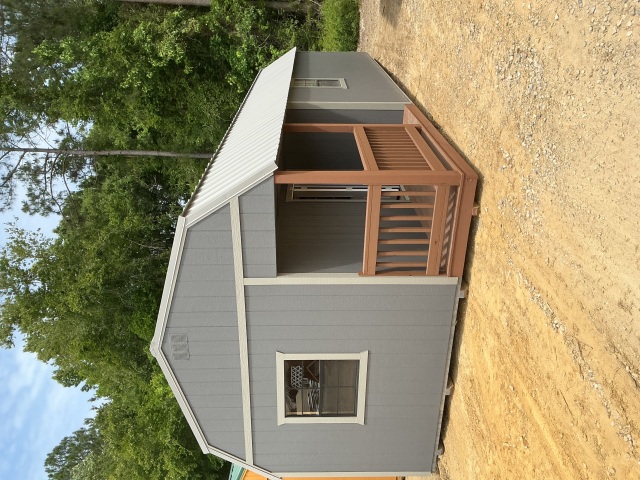 Side Lofted Barn Cabin - 14x36