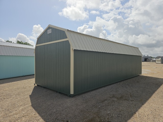 Side Lofted Barn Cabin - 12x34