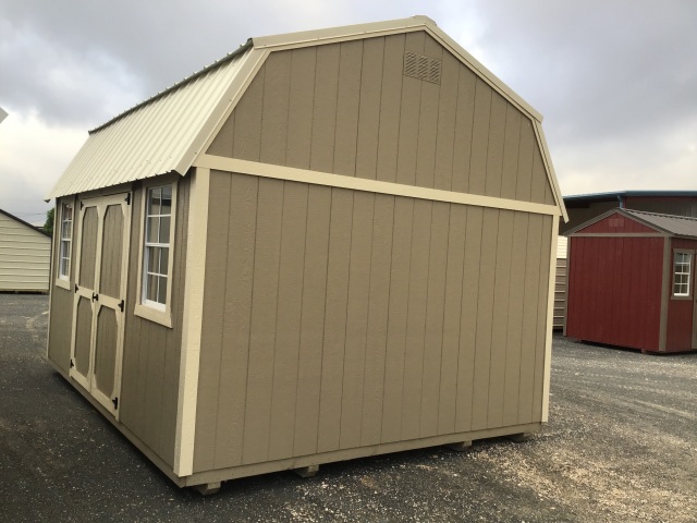 Side Lofted Barn - 12x16