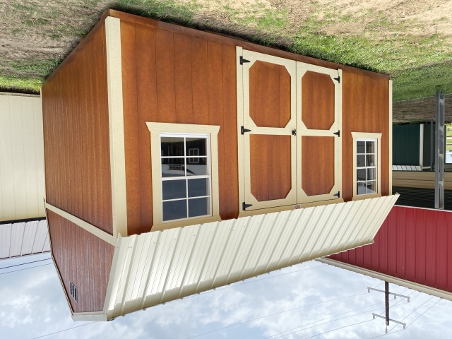 Side Lofted Barn - 12x16