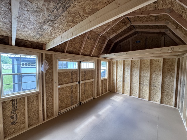 Side Lofted Barn - 10x16