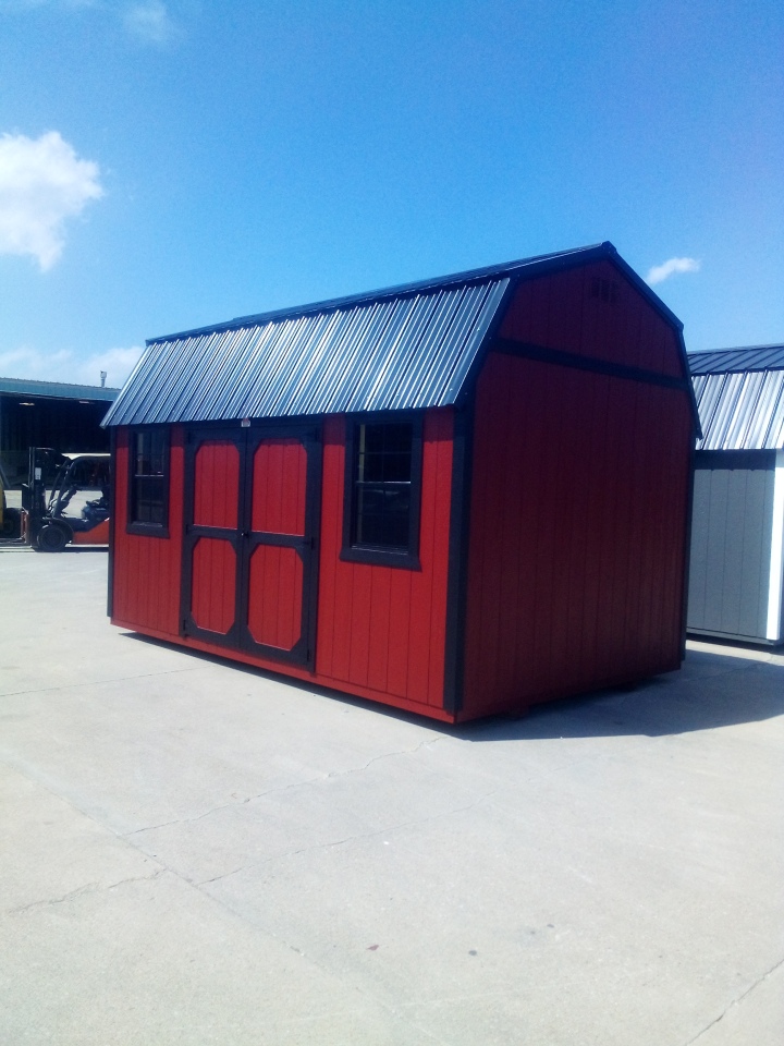 Side Lofted Barn - 10x16