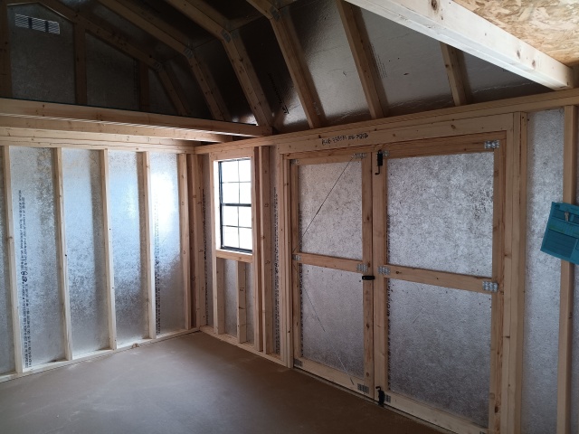 Side Lofted Barn - 10x16