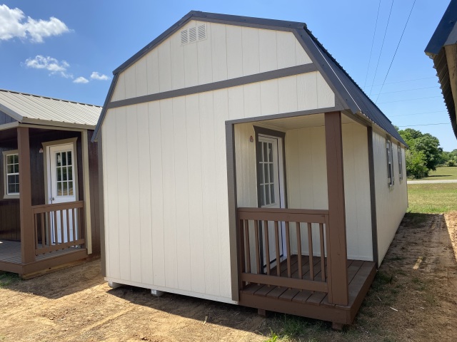 Side Lofted Barn Cabin - 12x32