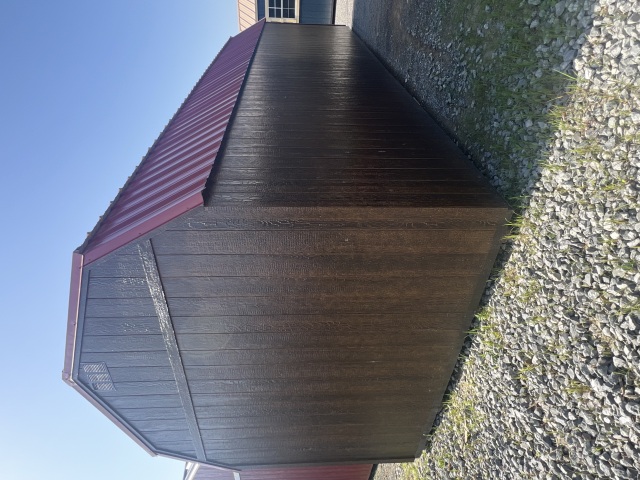 Side Lofted Barn - 12x30