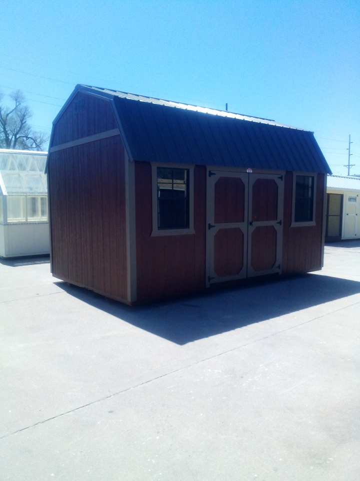 Side Lofted Barn - 10x16