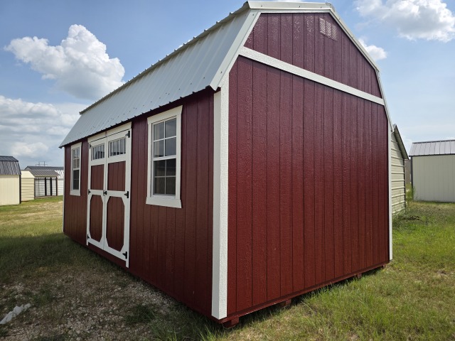 Side Lofted Barn - 12x20