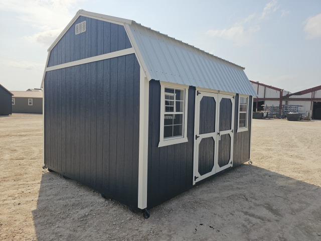 Side Lofted Barn - 12x16