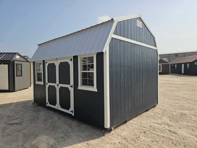 Side Lofted Barn - 12x16