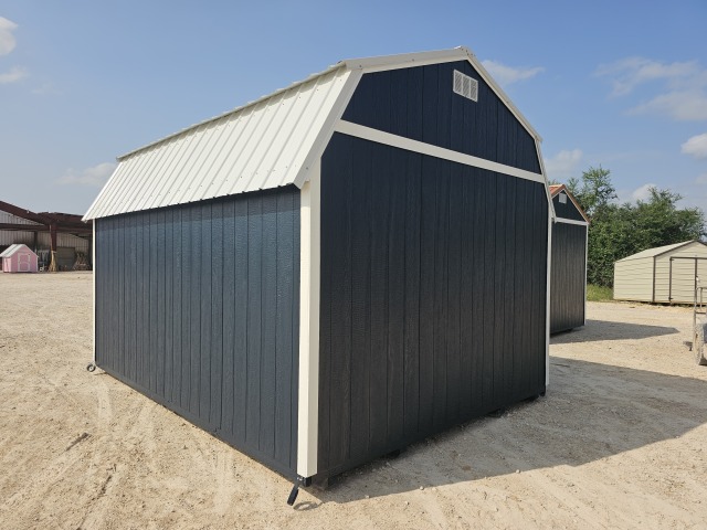 Side Lofted Barn - 12x16