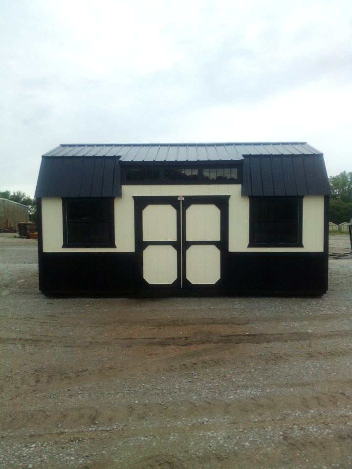 Side Lofted Barn - 12x20