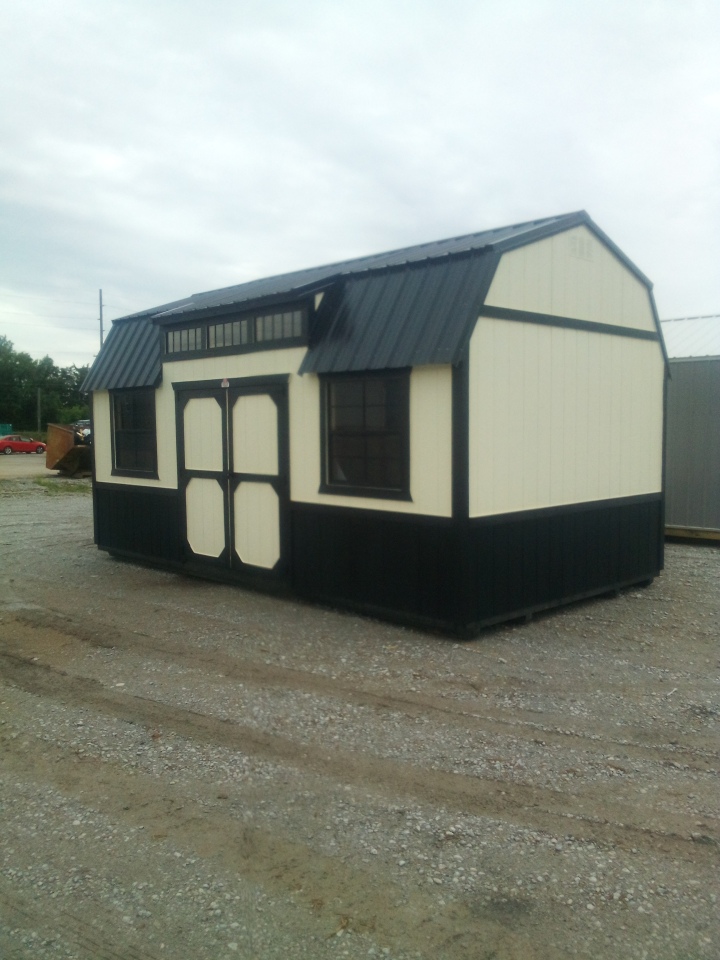 Side Lofted Barn - 12x20