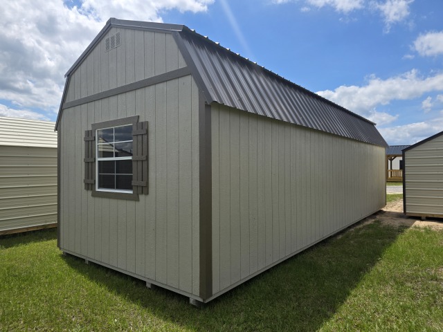 Side Lofted Barn - 12x32