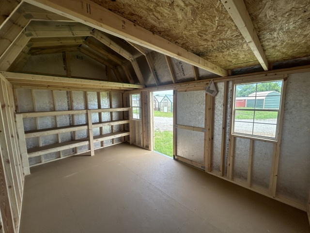 Side Lofted Barn - 10x16