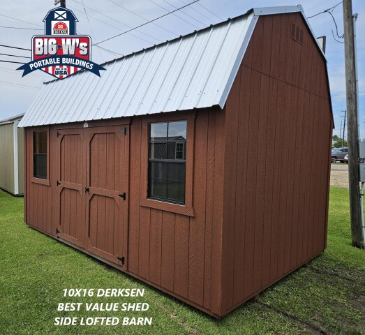 Best Value Wood (Side Lofted Barn) - 10x16