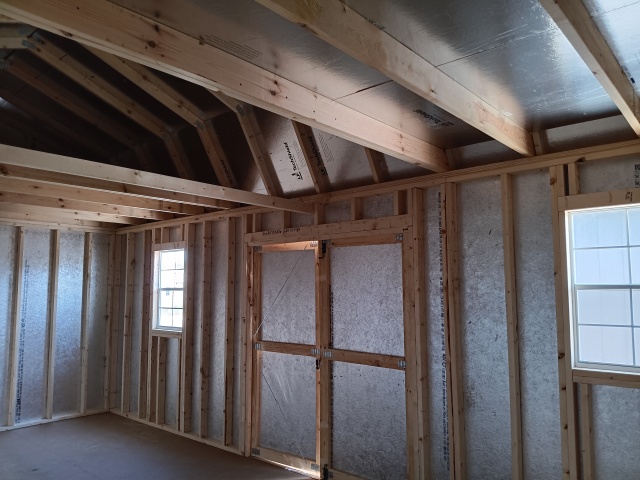 Side Lofted Barn - 12x24