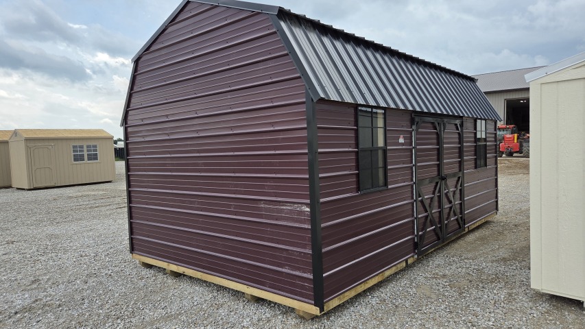 Side Lofted Barn - 12x20