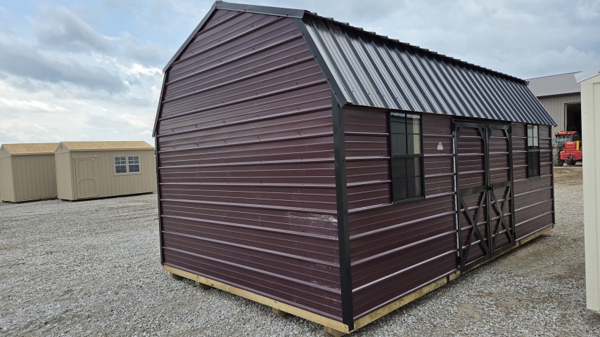 Side Lofted Barn - 12x20