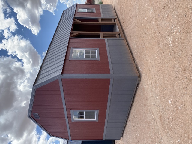 Side Lofted Barn Cabin - 14x24