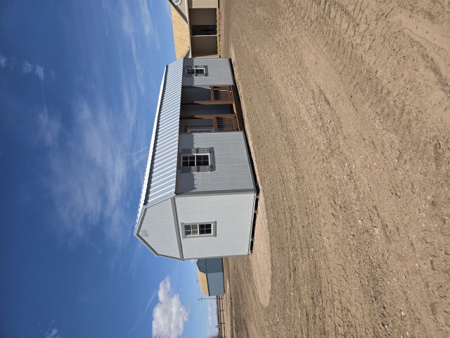 Side Lofted Barn Cabin - 12x32