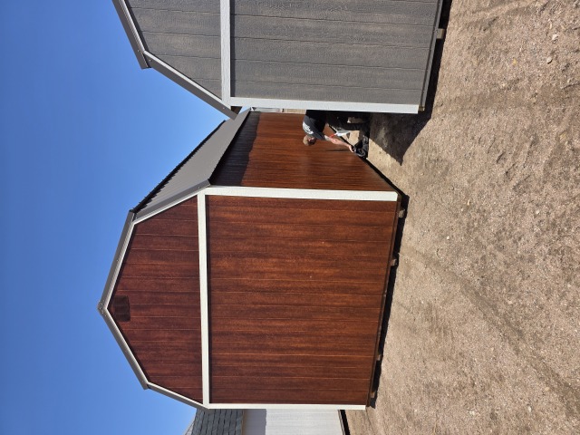 Side Lofted Barn Cabin - 12x32