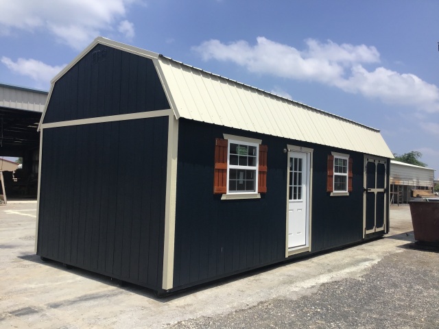Side Lofted Barn - 12x32